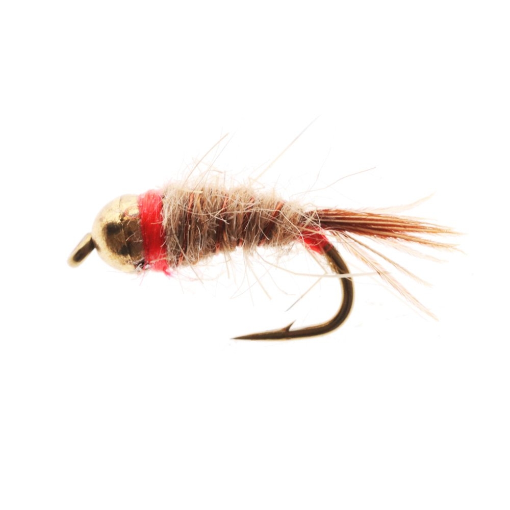 Feather Merchants Hot Hare and Copper Nymph #12