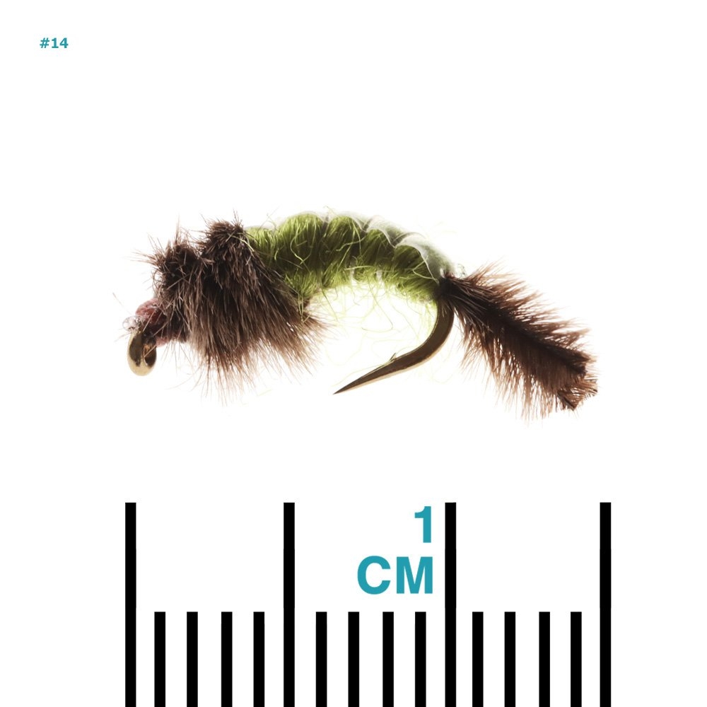 Feather Merchants Net Builder Caddis Nymph Olive