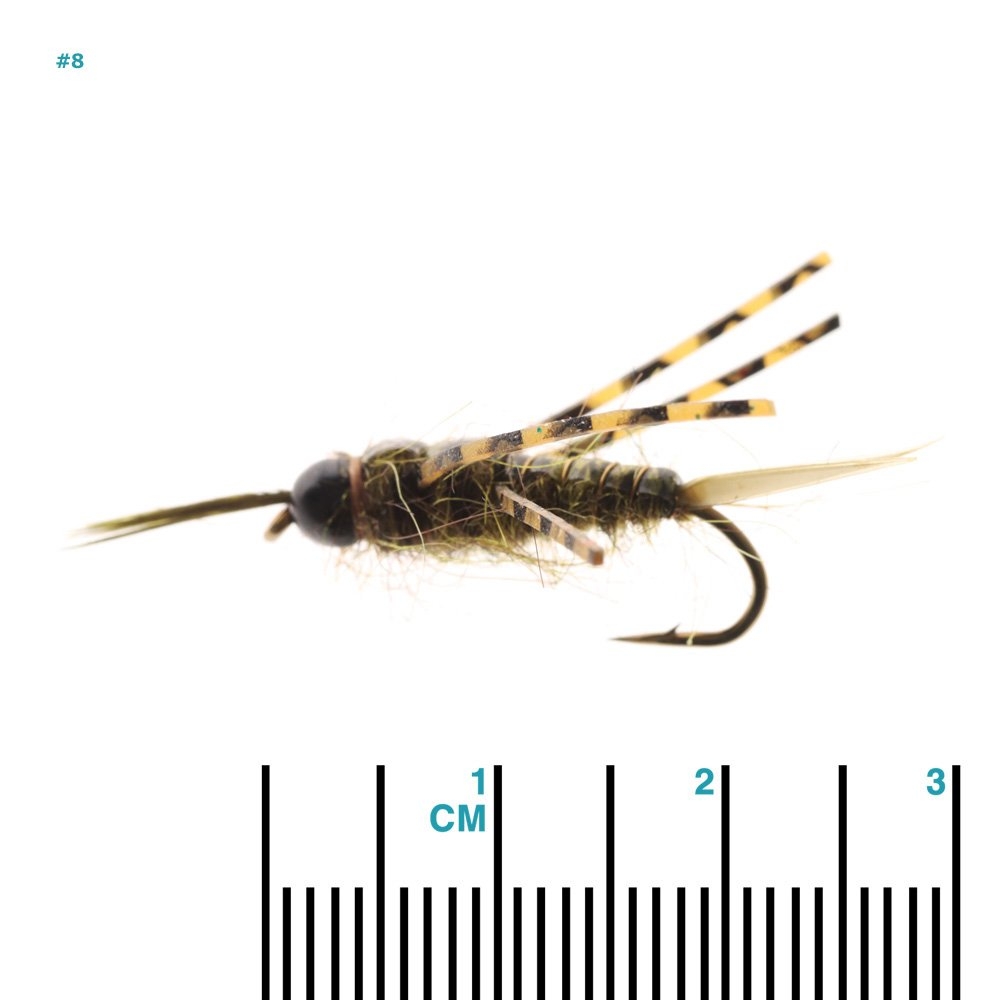 Feather Merchants Skwala Stonefly Nymph TB Olive