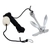 Galvanised Folding Grapnel Anchor with Rope Float and Bag 1.5kg