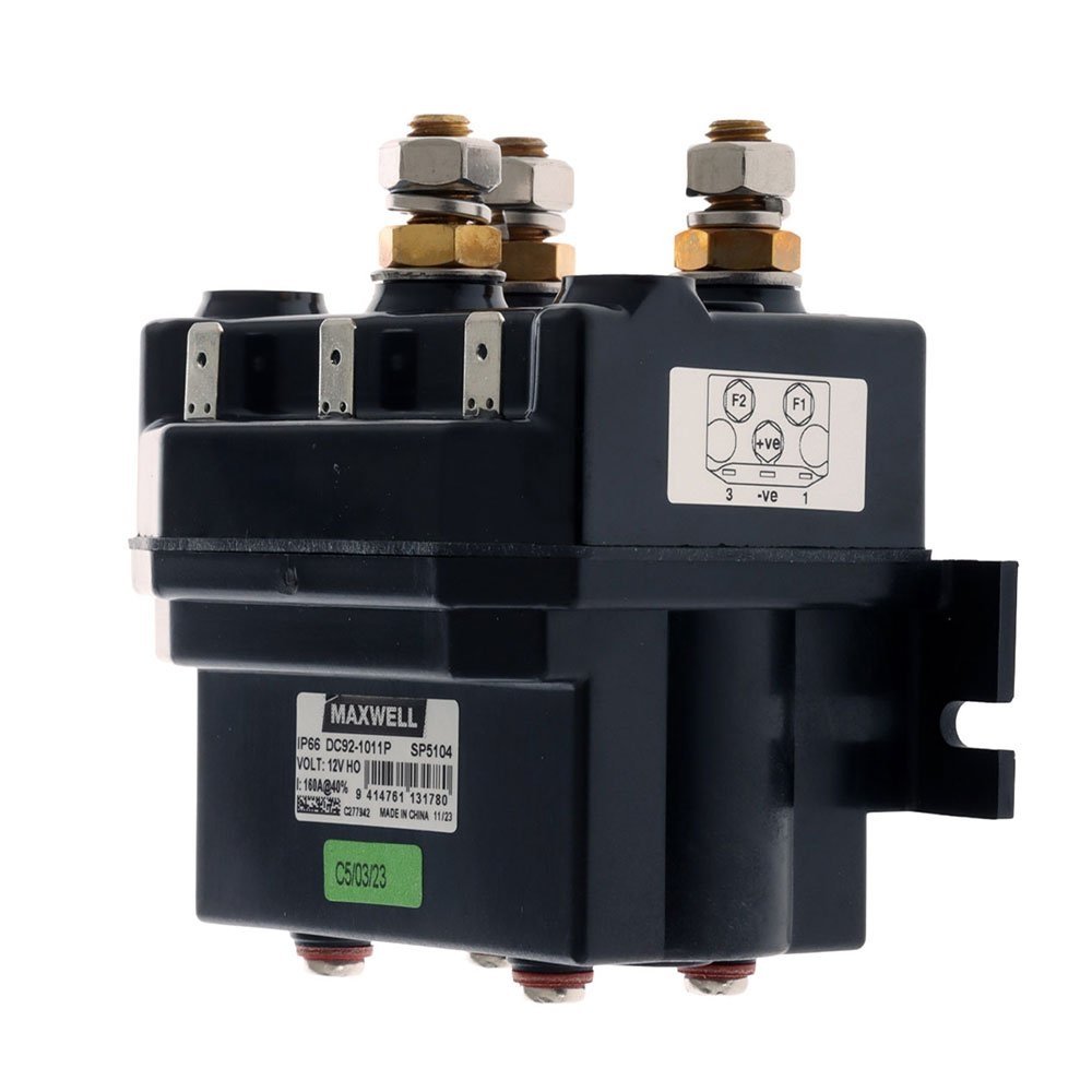 Maxwell Tasman V2 8-6 12V Drum Winch with Rode 160m