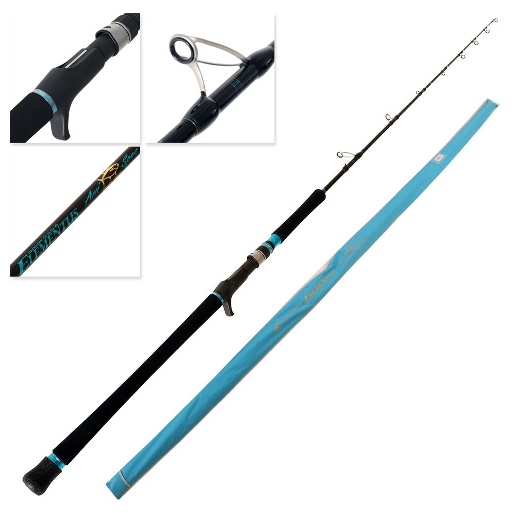 Ocean's Legacy Elementus Ahi Blue Fin Tuna Speed Jig Rod 6ft 1in PE10 1pc