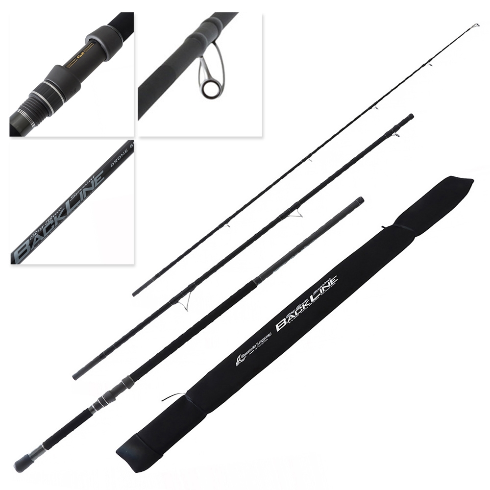 Ocean's Legacy Backline Drone Overhead Surf Rod 13ft 2in 40-80lb 3pc