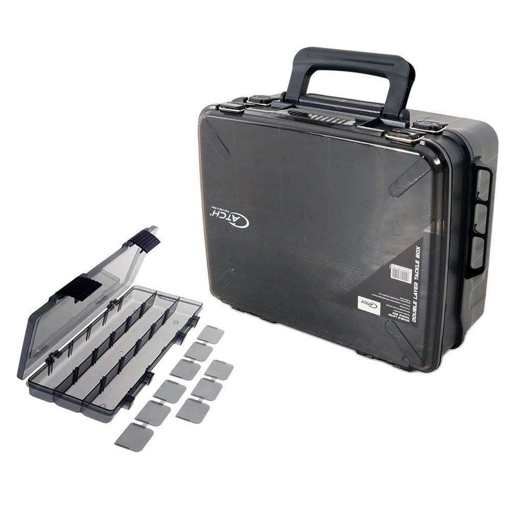 5 drawer tackle box Compartment Mini Pocket Catching whopping catfish and massive bass starts with the proper gear Plano One-Tray Tackle Box |