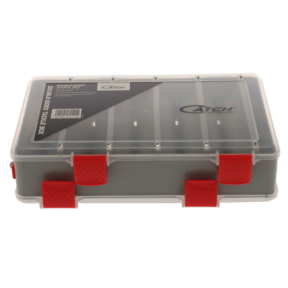 Catch Double-Sided Slowpitch Jig Tackle Box 26 x 18 x 6cm