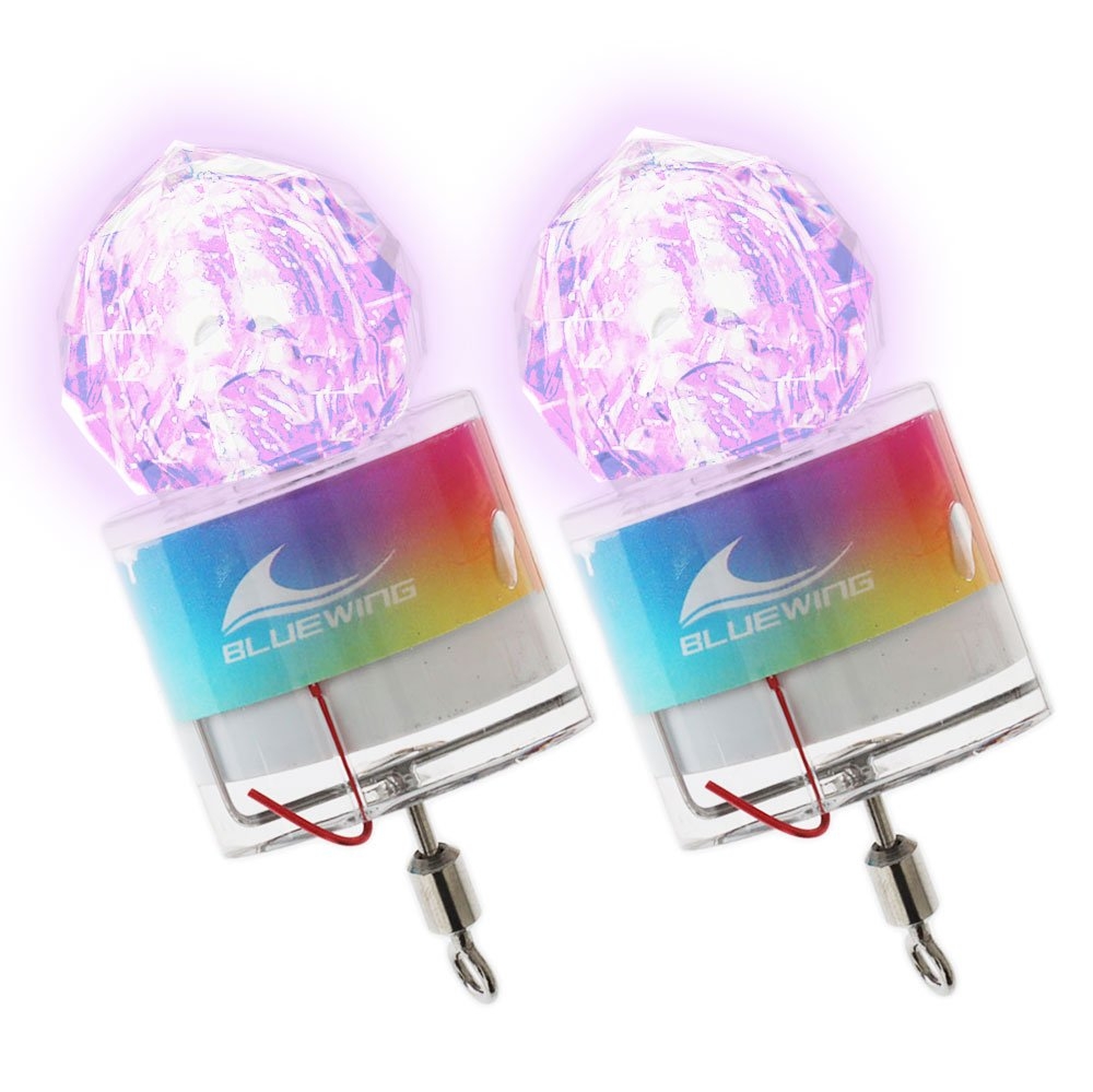 Bluewing Water Activated Diamond Deep Drop LED Light Twin Pack Disco