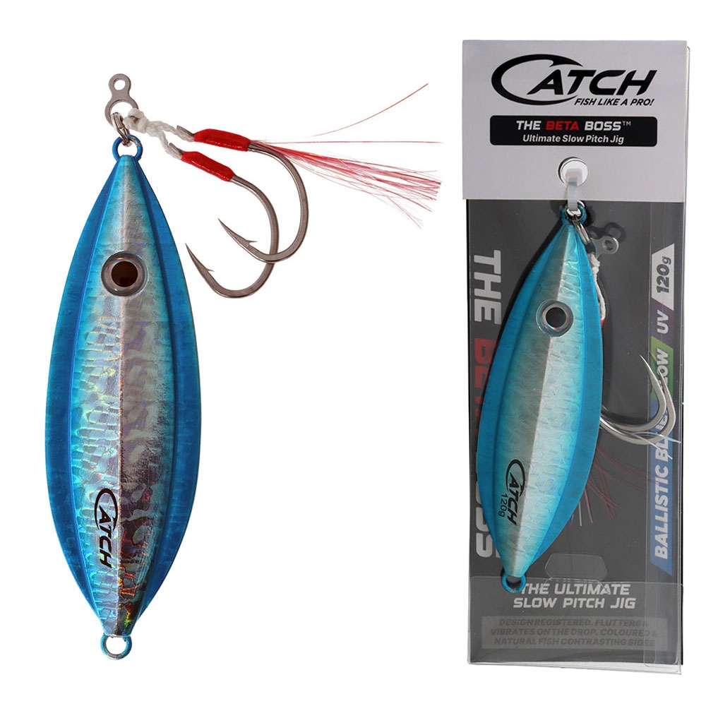 Catch The Beta Boss Slow Pitch Jig 120g Ballistic Blue