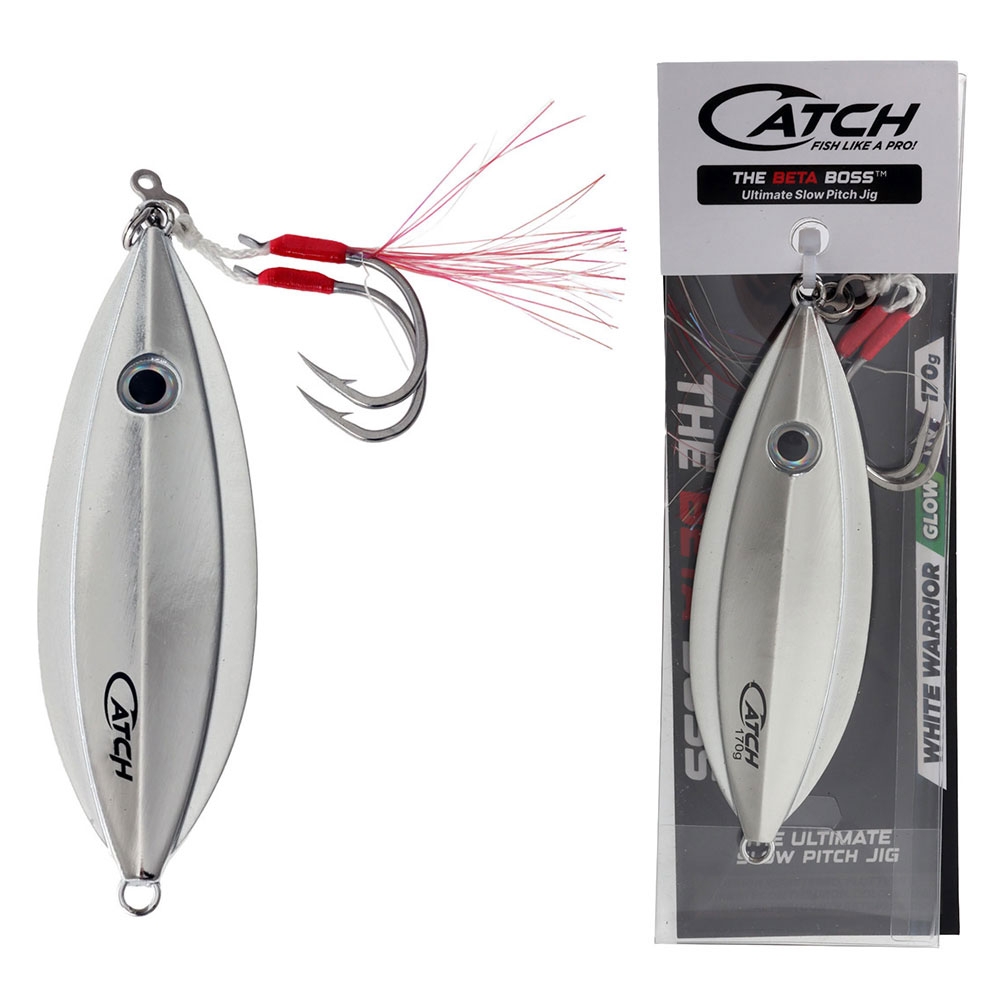 Catch The Beta Boss Slow Pitch Jig 170g White Warrior
