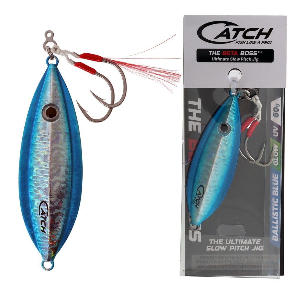 Catch The Beta Boss Slow Pitch Jig 60g Ballistic Blue