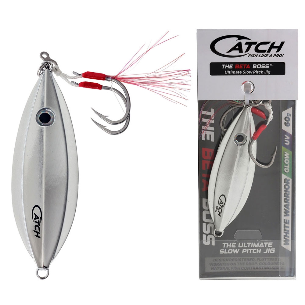Catch The Beta Boss Slow Pitch Jig 60g White Warrior