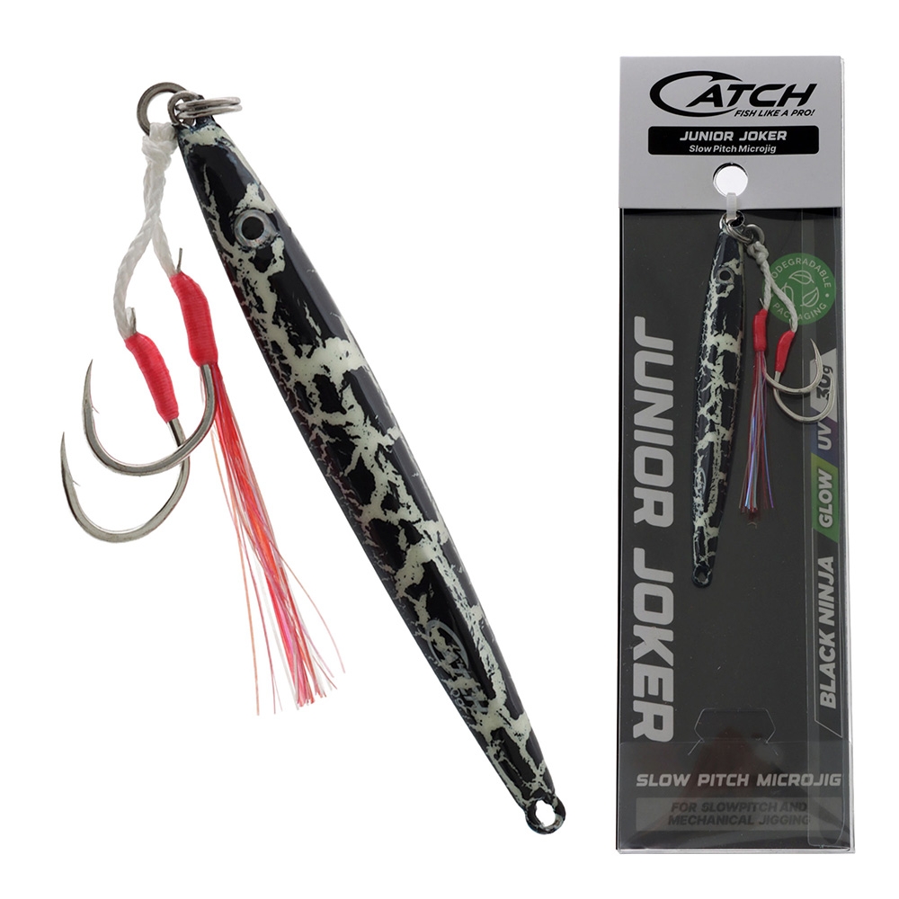 Catch Junior Joker Jig 30g Black Ninja