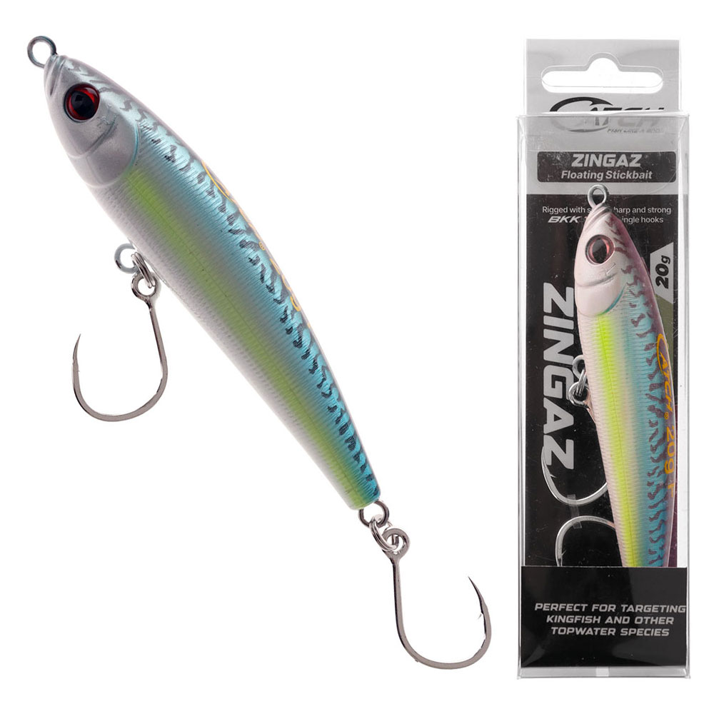 Catch Zingaz Floating Stickbait 120mm 20g Mad Mac