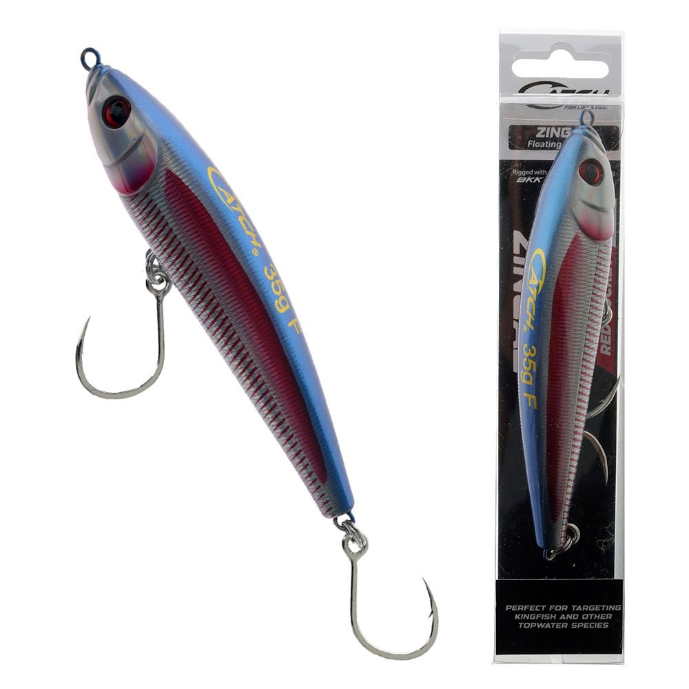 Catch Zingaz Floating Stickbait 150mm 35g Red Rocket