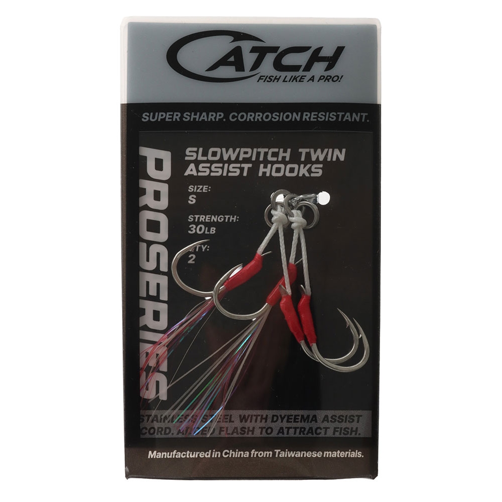 Catch S Twin Assist Slow Pitch Hooks Qty 2