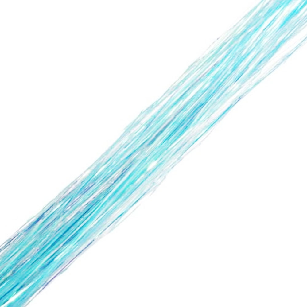 Fly Tying Tinsel Flash Fluro Light Blue 282