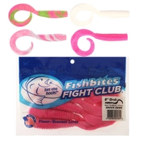 Fishbites Fight Club Grub Soft Bait 15.24cm / 6in Thumbnail Fishbites Fight Club Grub Soft Bait 15.24cm / 6in