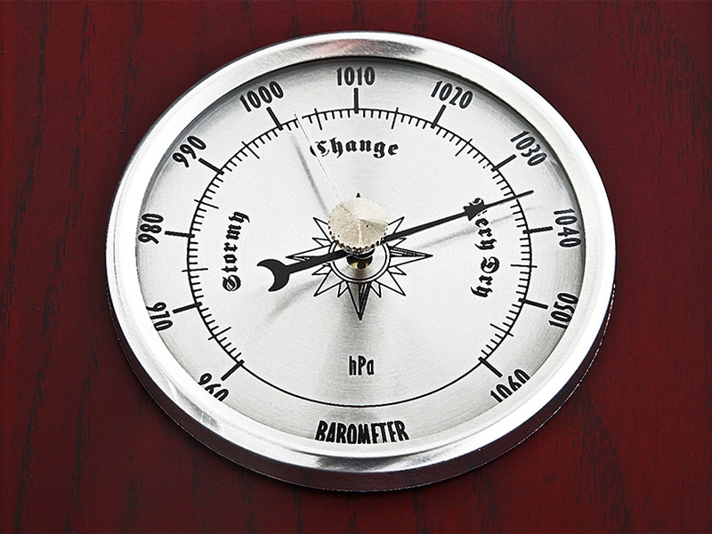 Classic Weather Station - Clock/Barometer/Thermometer