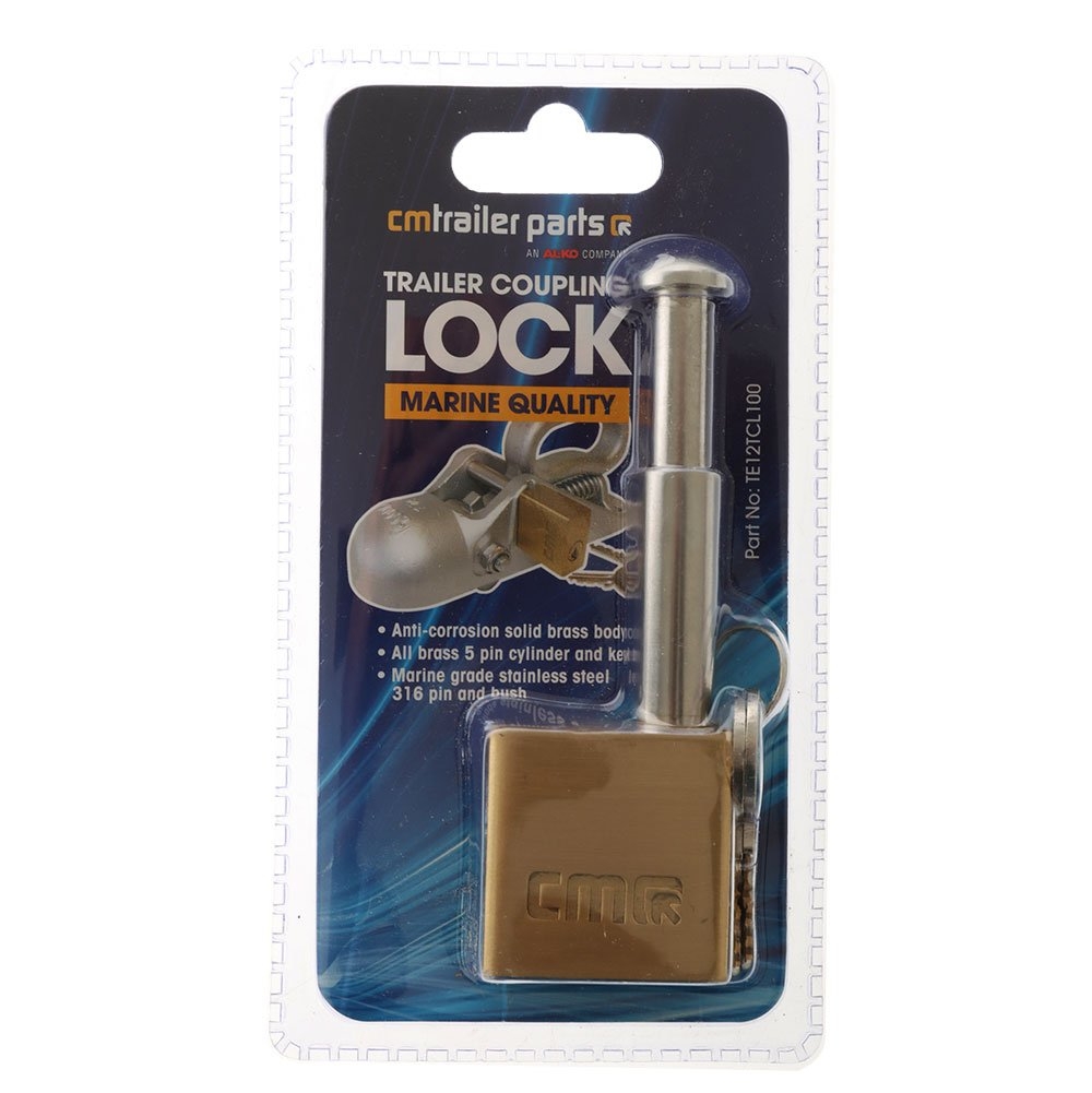 CM Lever Coupling Brass Padlock