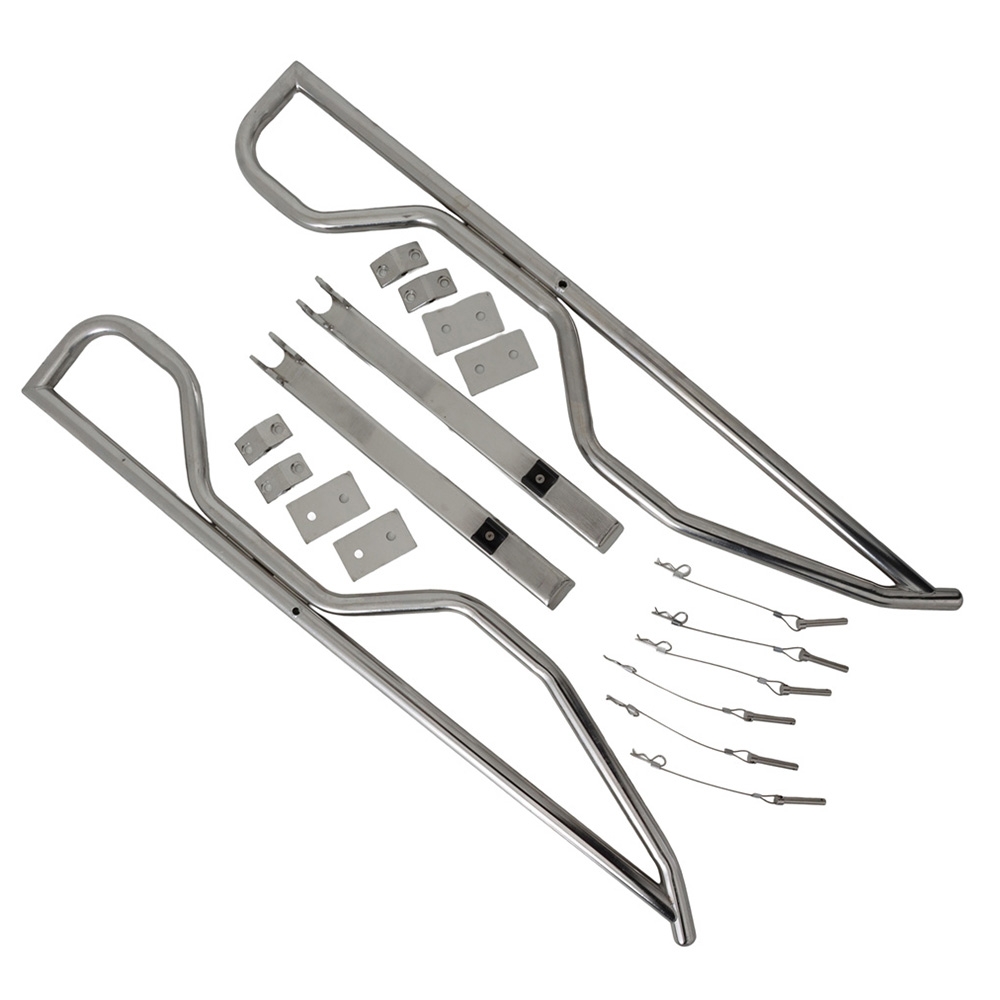 Pull Up Slide-Up V-Bottom Boat Davit