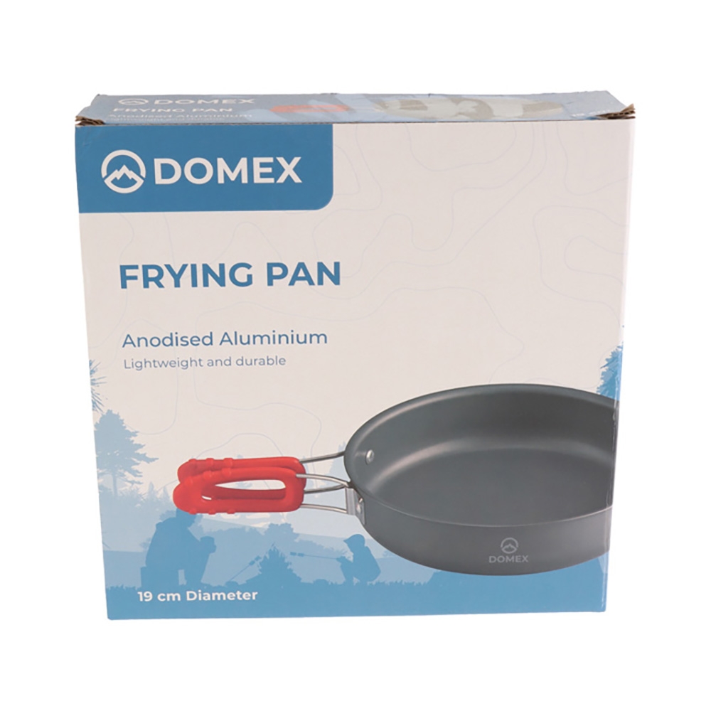 Domex Anodised Camping Frying Pan 19cm