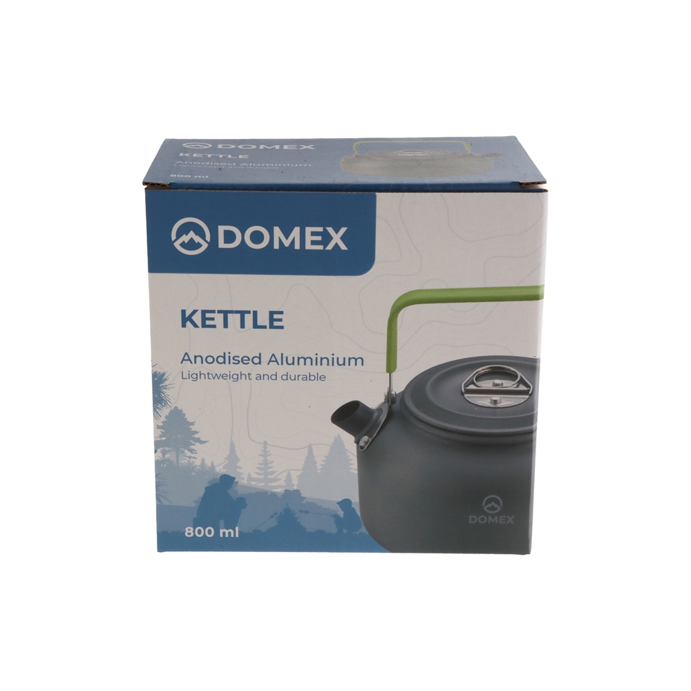 Domex Anodised Camping Kettle 0.8L 