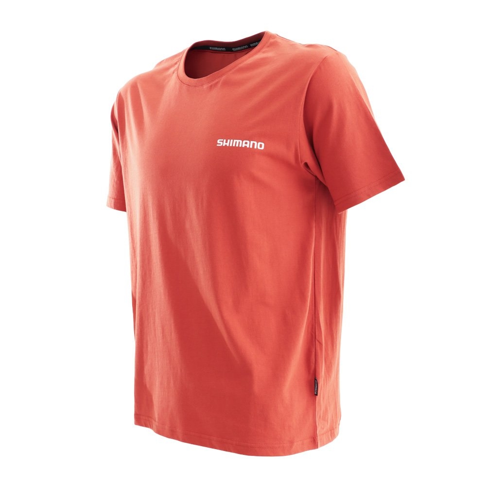 Shimano Lead The Game Mens T-Shirt Kingfish Rust