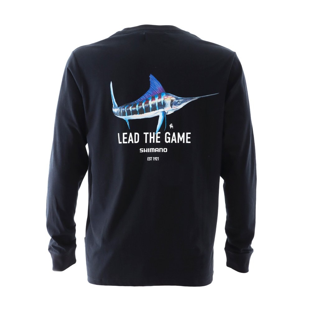 Shimano Lead The Game Mens Long Sleeve Shirt Marlin