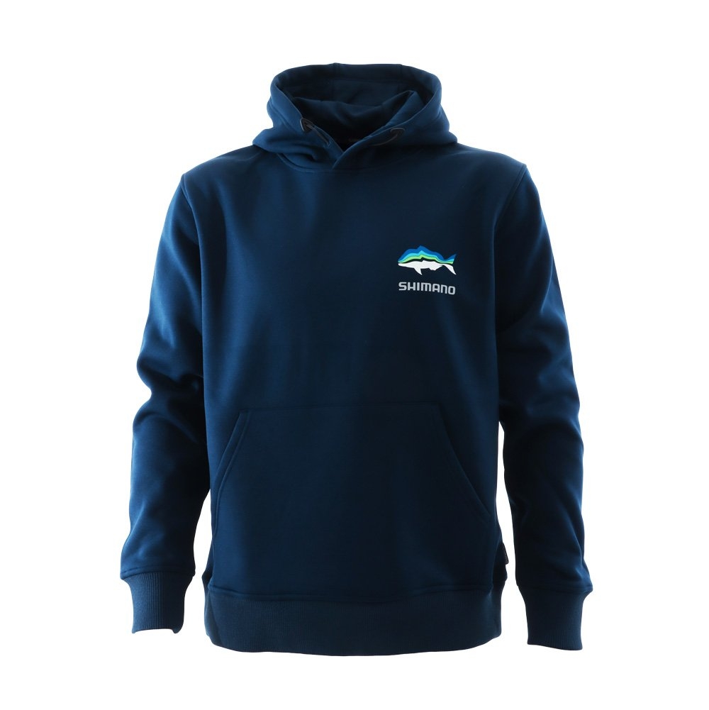 Shimano Performance Mens Pullover Hoodie Tri-Colour Snapper