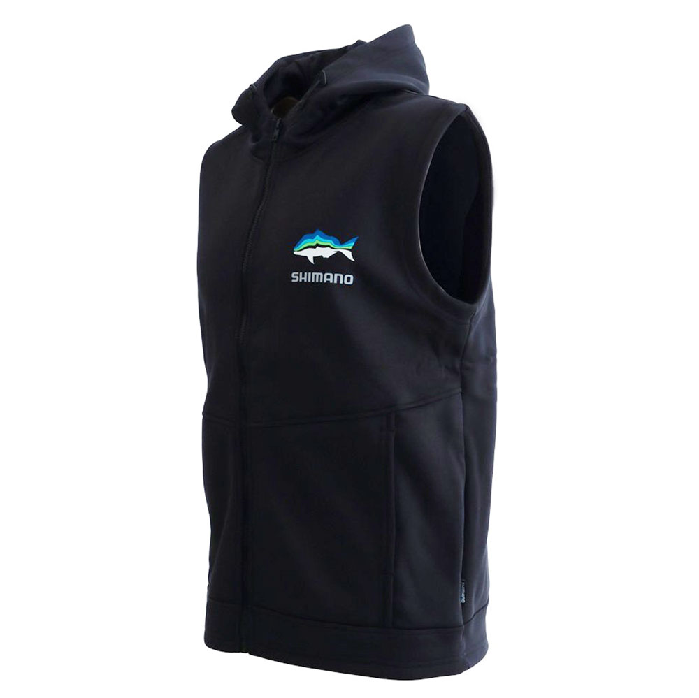Shimano Performance Mens Hooded Vest Tri-Colour Snapper