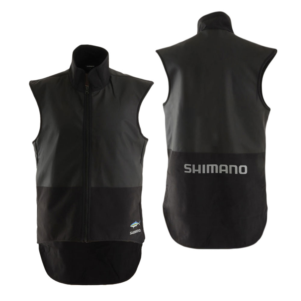 Shimano Performance Mens Fishing Vest Black Large
