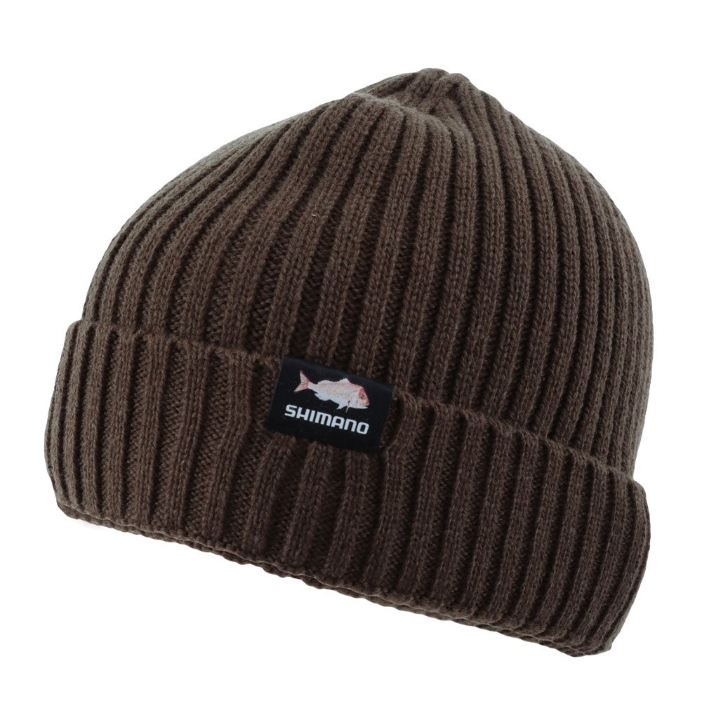 Shimano Wool Beanie Snapper Olive