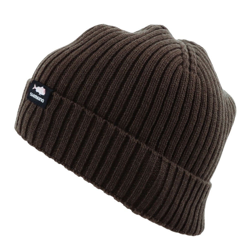 Shimano Wool Beanie Snapper Olive