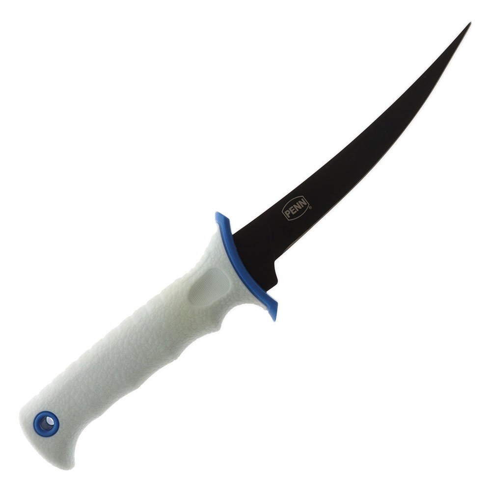 PENN Saltwater Fillet Knife with Sheath White 7in