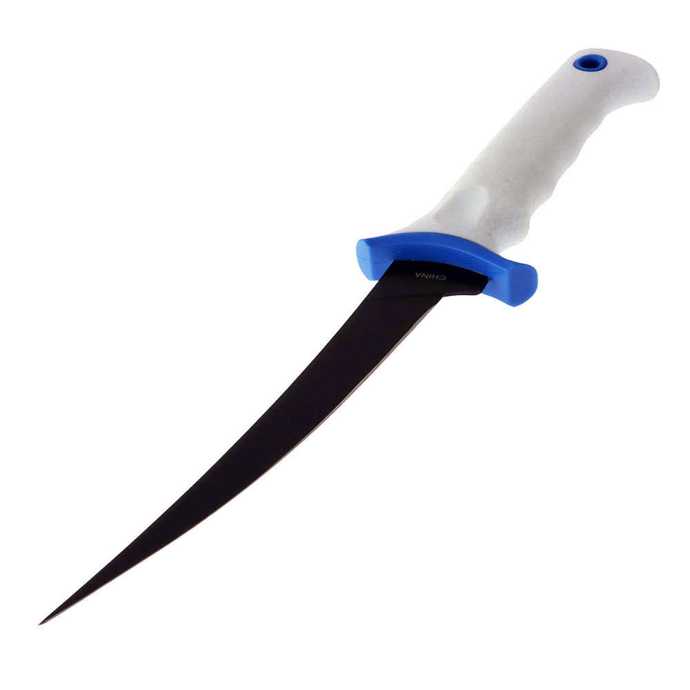 PENN Saltwater Fillet Knife with Sheath White 7in