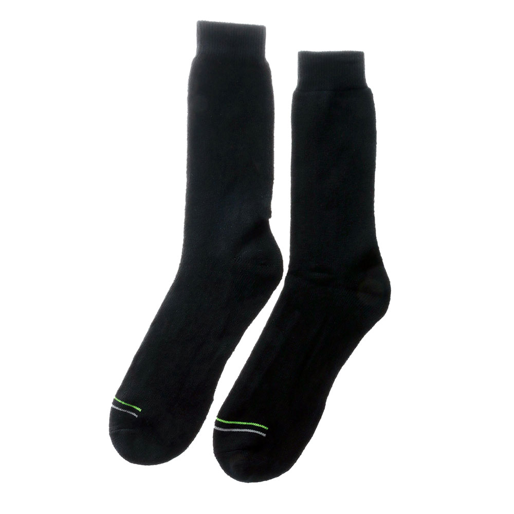 Pinnacle Men's Recycled Cotton Thermal Socks 2-Pack Size 11-13