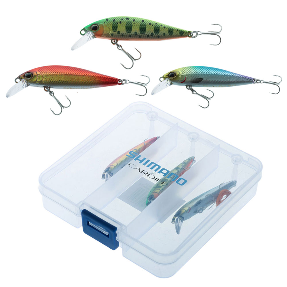 Shimano Cardiff Stream Flat Lure 3-Pack Assorted