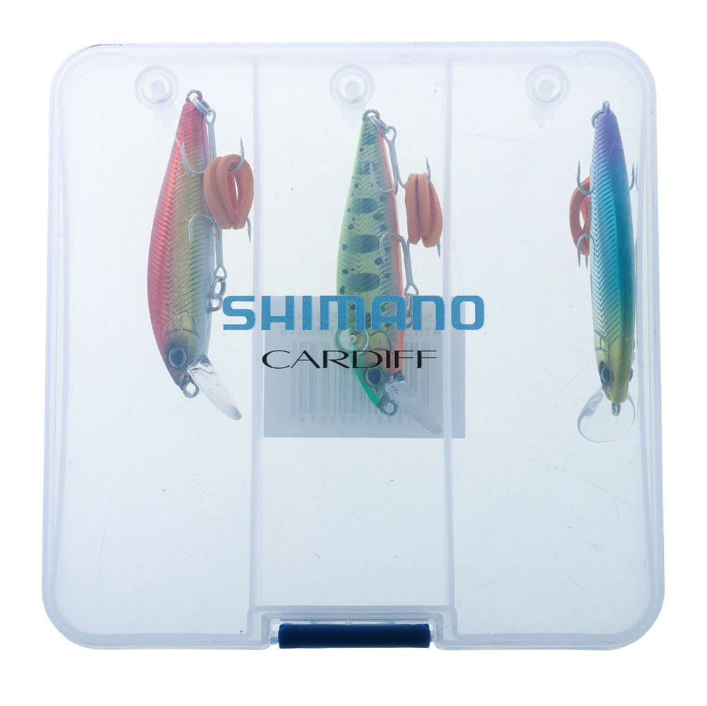 Shimano Cardiff Stream Flat Lure 3-Pack Assorted