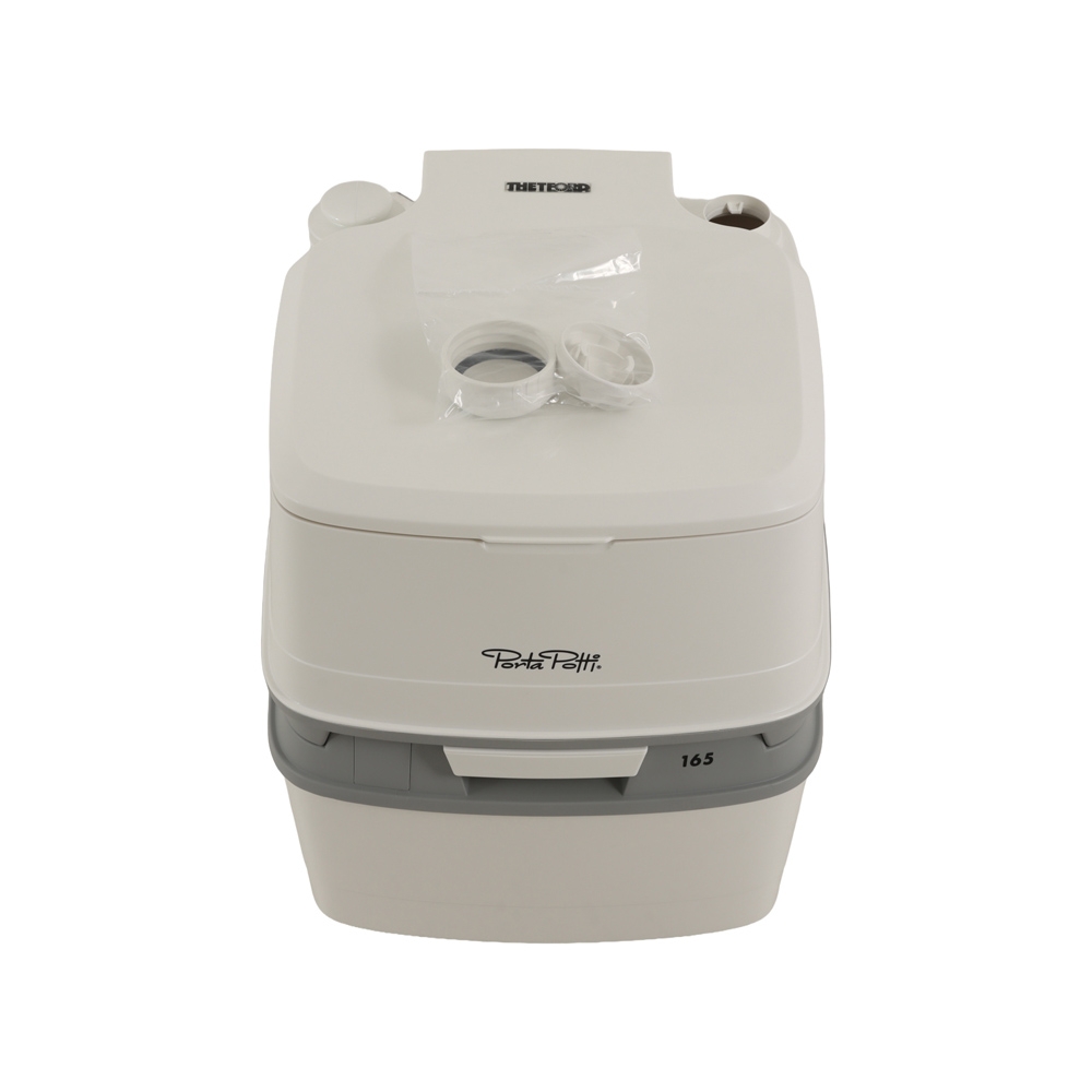 Thetford Porta Potti 165 Camping & RV Manual Flush Portable Toilet 21L