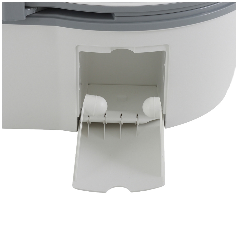 Thetford Porta Potti 565P Camping & RV Piston Flush Premium Portable Toilet 21L