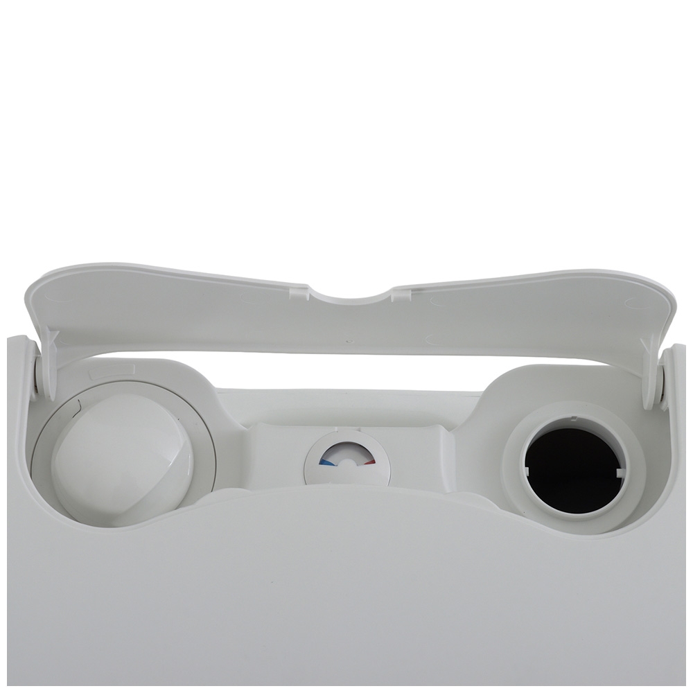 Thetford Porta Potti 565P Camping & RV Piston Flush Premium Portable Toilet 21L