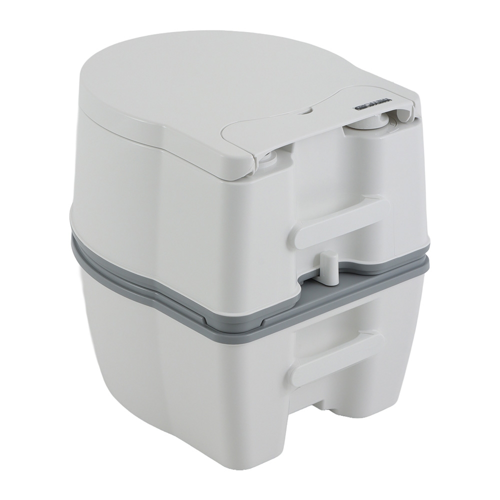 Thetford Porta Potti 565P Camping & RV Piston Flush Premium Portable Toilet 21L