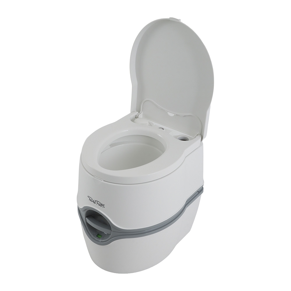 Thetford Porta Potti 565P Camping & RV Piston Flush Premium Portable Toilet 21L