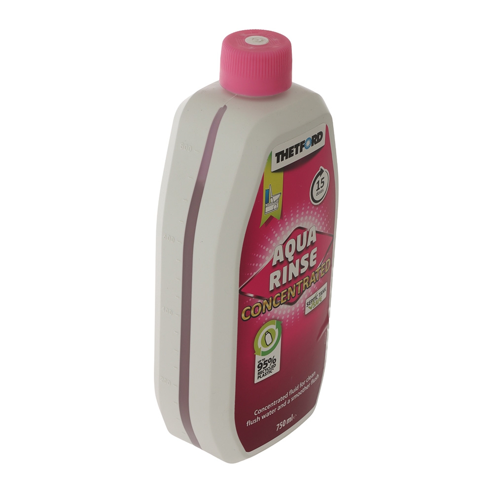 Thetford Aqua Rinse Concentrated RV & Caravan Flush Tank Fluid Pink 750ml