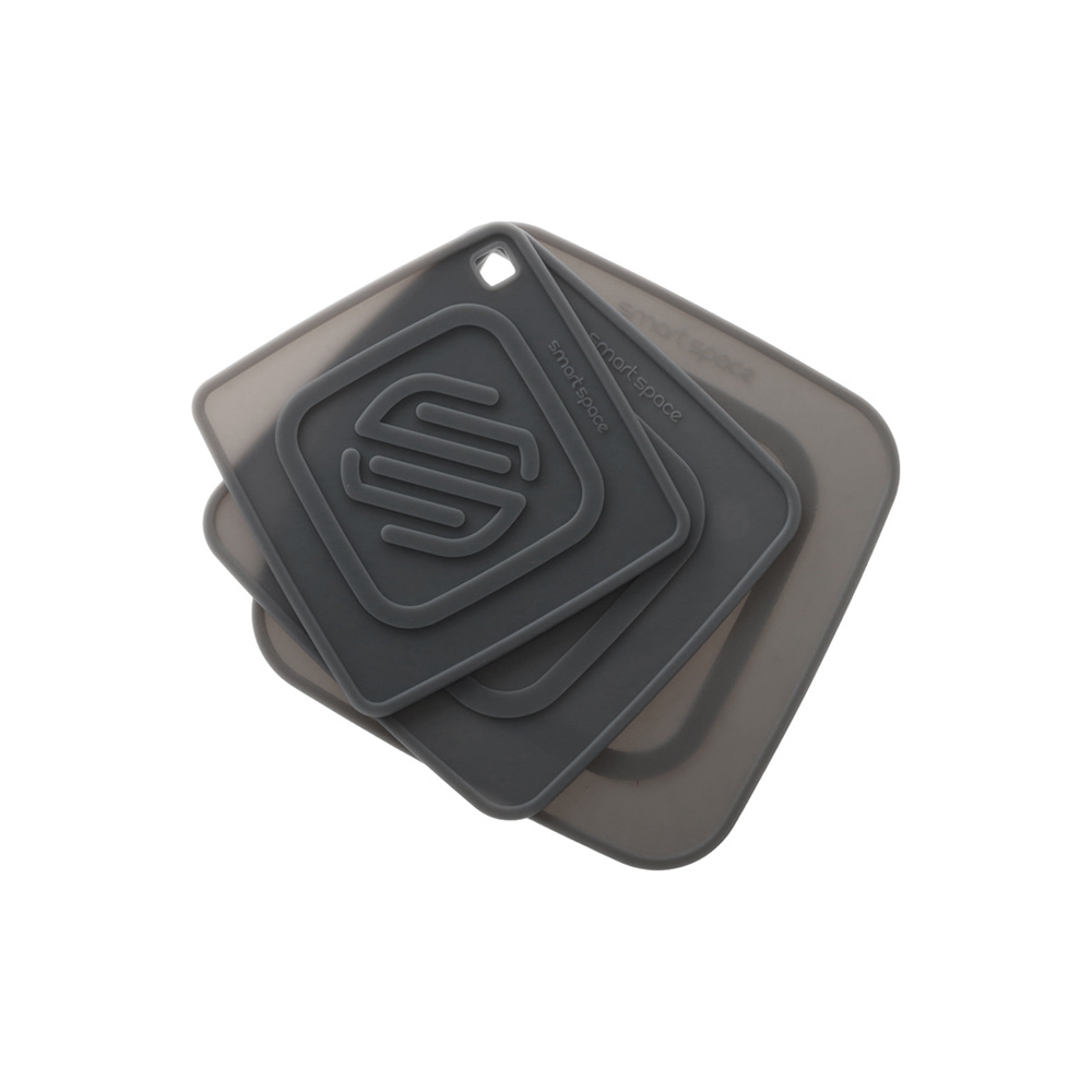 Smartspace 3-Piece Stackable Cooking Pot Set