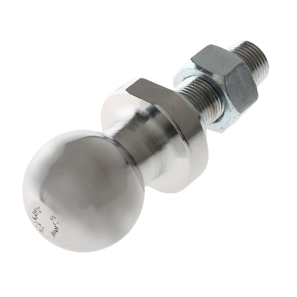 Chrome Towball 50mm 3.5T 65mm Short Shank
