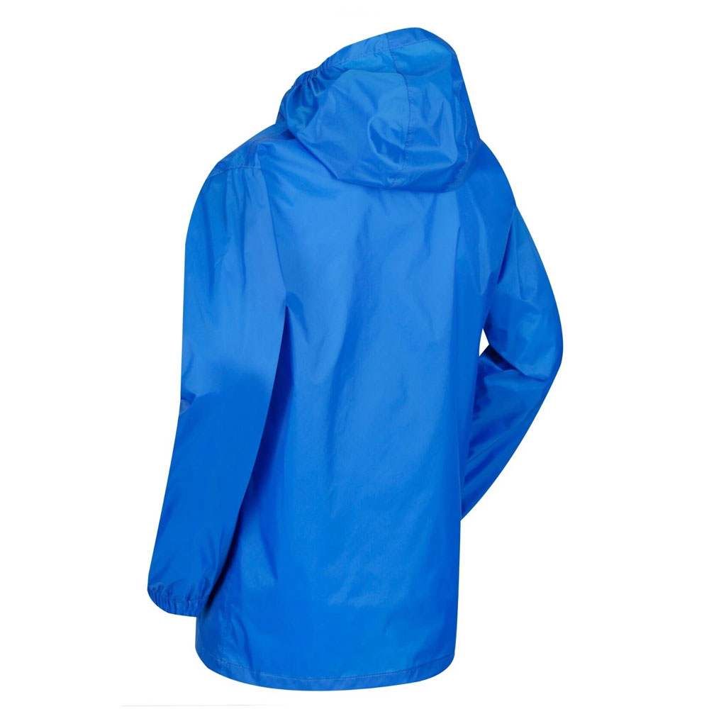 Regatta Pack It III Kids Waterproof Jacket Sky Diver Blue 11-12 yrs