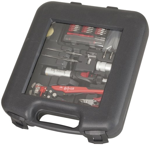 Pro Soldering Gas Kit with Screwdriver Set/Crimper/Heatshrink