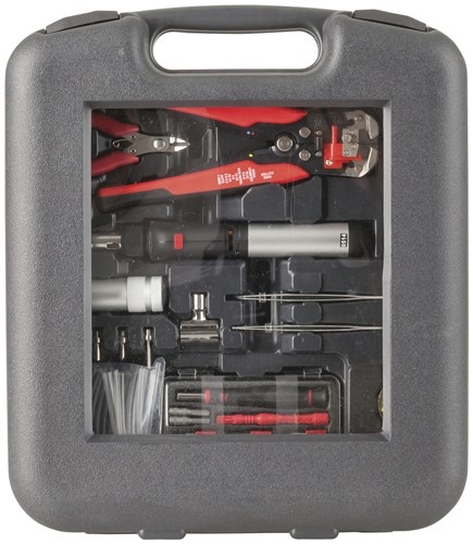 Pro Soldering Gas Kit with Screwdriver Set/Crimper/Heatshrink