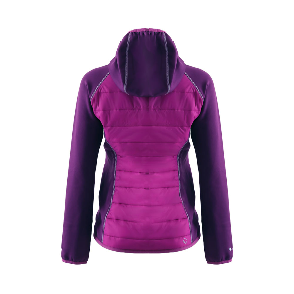 Regatta Andreson IV Womens Warmloft Hybrid Stretch Jacket Winberry/Vivid Size 16