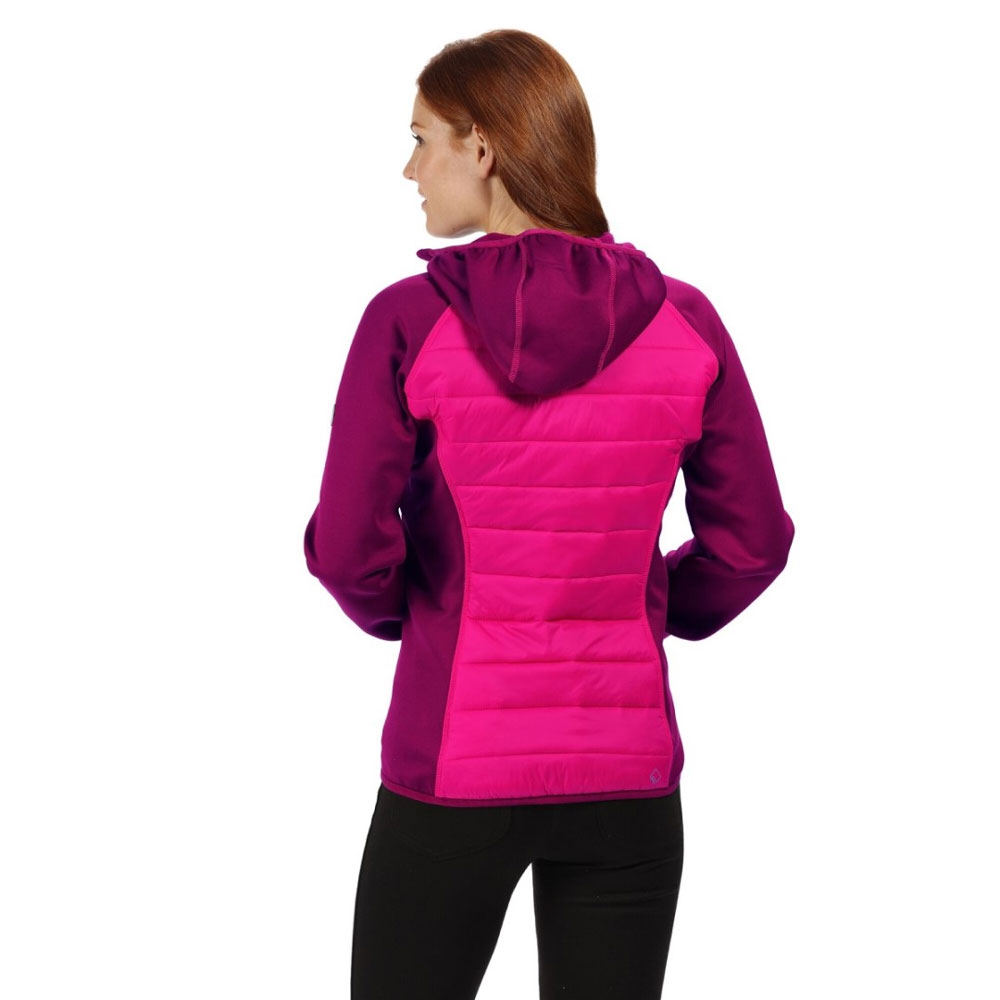 Regatta Andreson IV Womens Warmloft Hybrid Stretch Jacket Winberry/Vivid Size 10